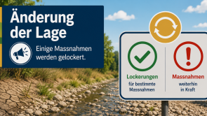 Lockerungen Trockenheit Begleitbild