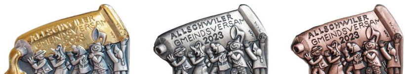 Allschwiler Fasnachtsplakette 2023