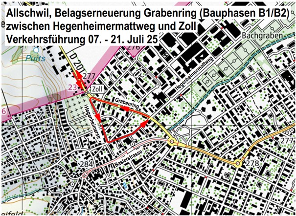 Bauphase B1 und B2