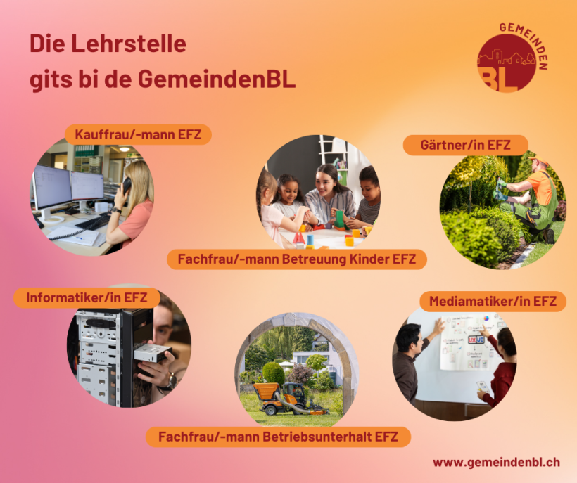 Berufsschau 2025 – Übersicht Tätigkeiten