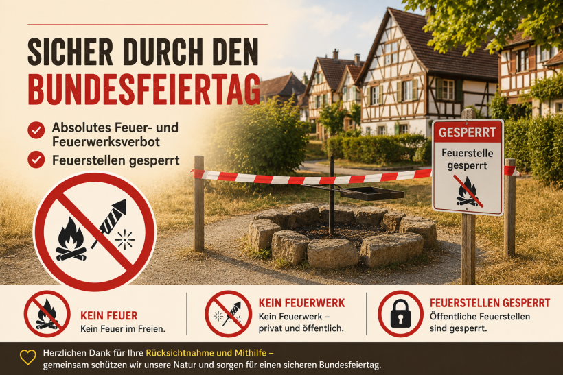 Visual Sensibilisierung Bundesfeier